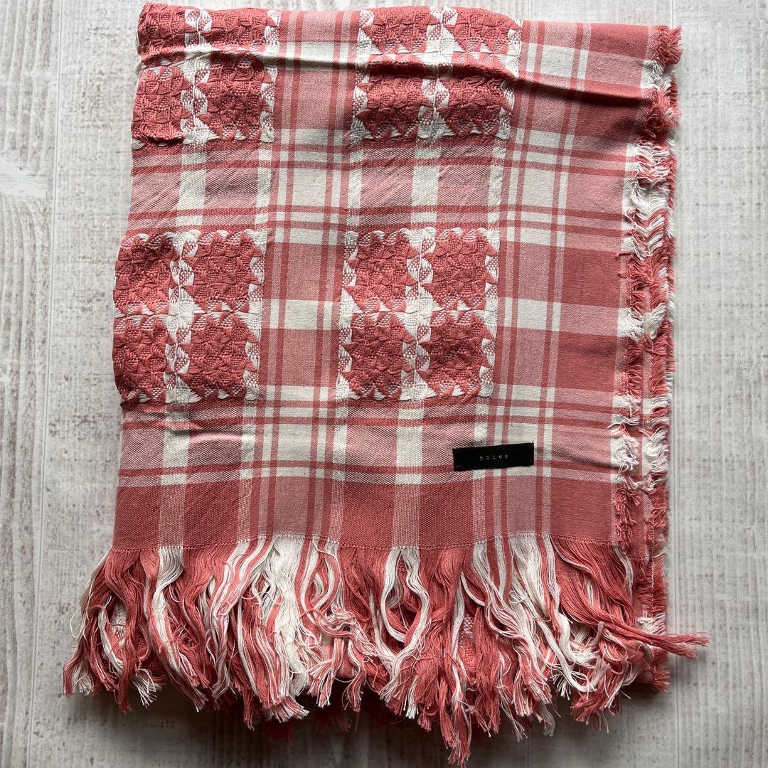 unico ブランケット　ピンク