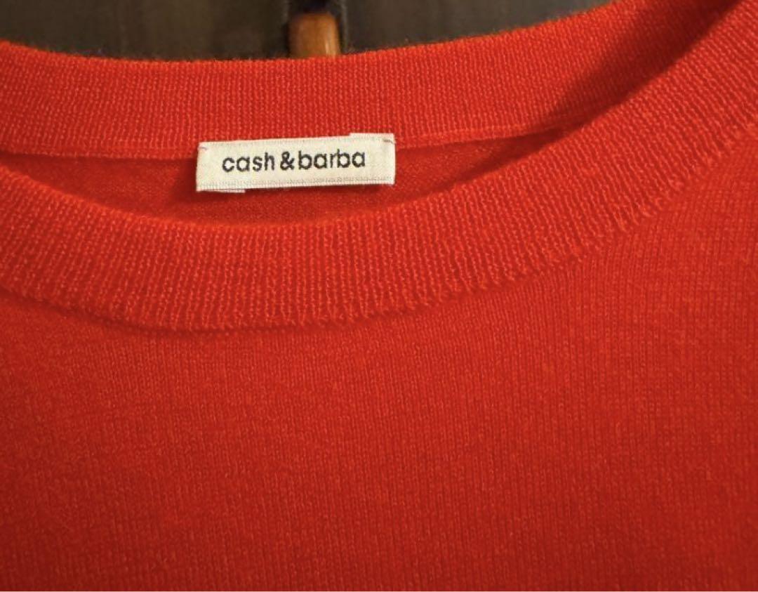 cash&barba ウーズテッドカシミヤ150 クルーネック