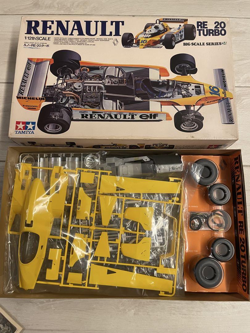 自動車 TAMIYA 1:12 Renault RE 20 TURBO