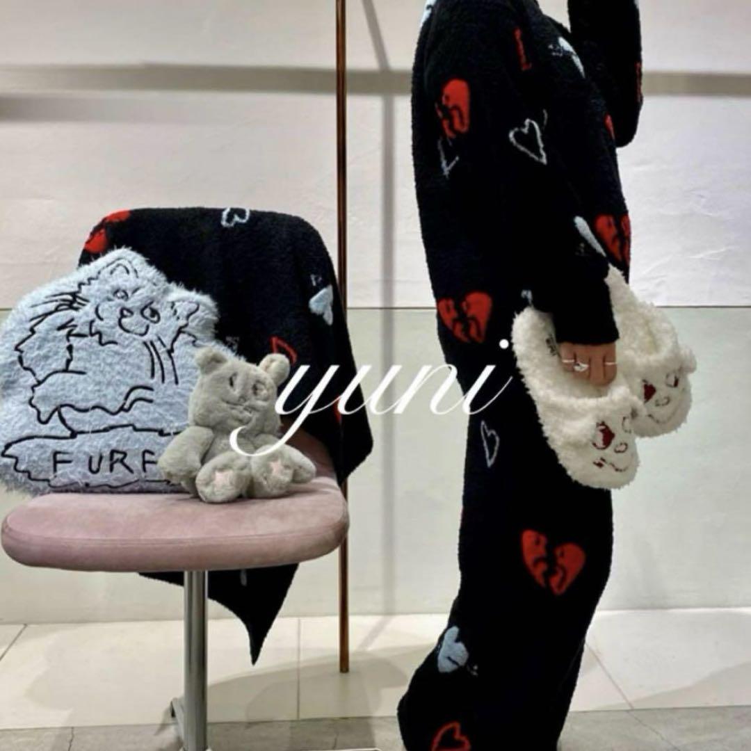 正規品♡FURFUR♡ベビモコ上下セット♡ブラック