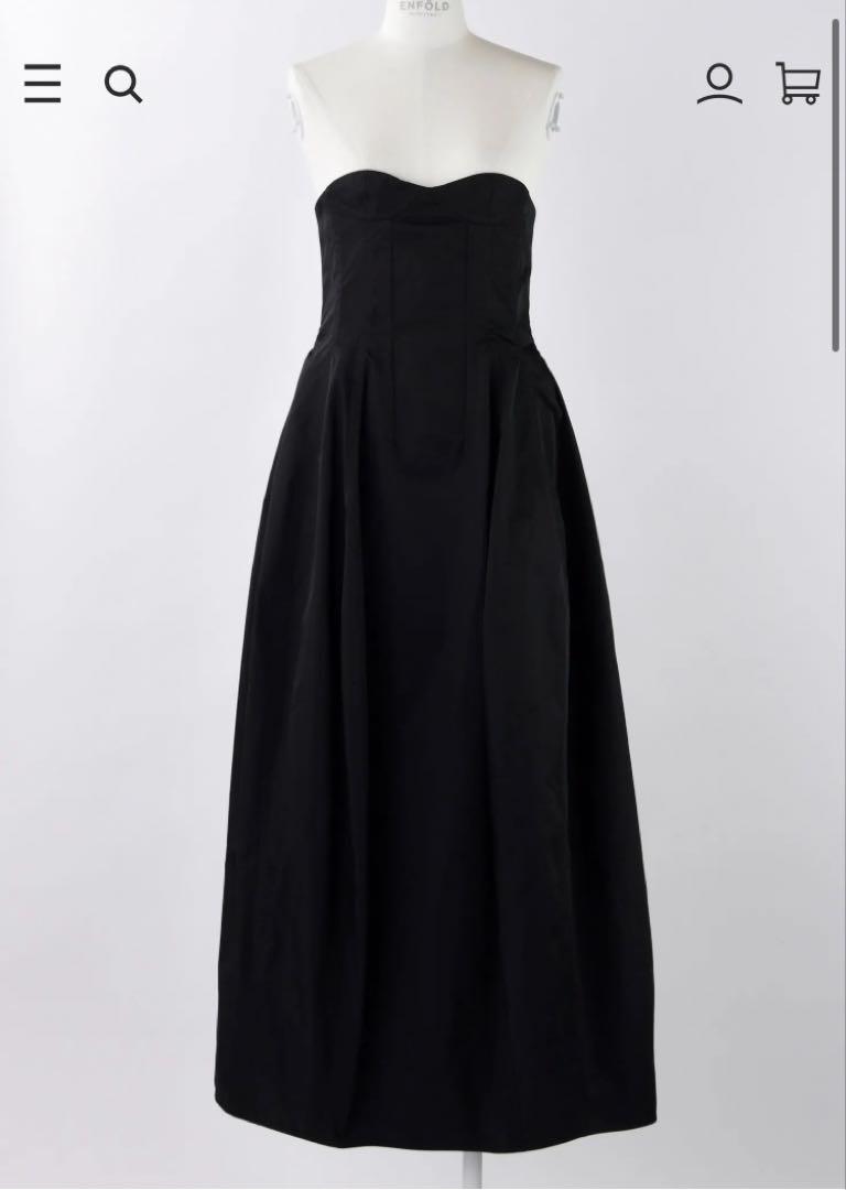 何でも揃う ENFOLD☆新品HIGH-WAIST SKART38 BASE ワンピース