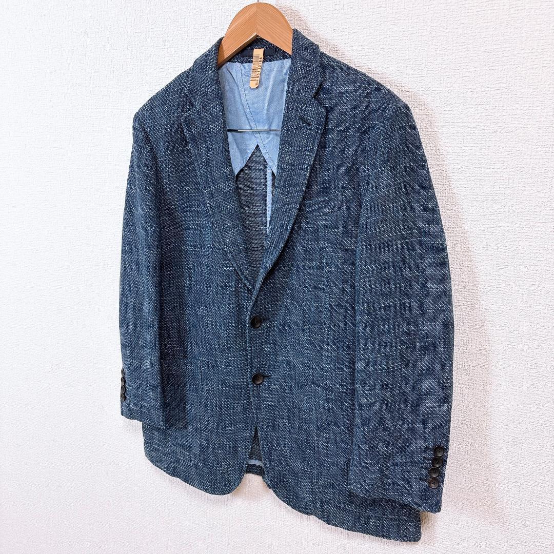 【美品】アルマーニ コレッツィオーニ メンズテーラード ジャケット ITA50