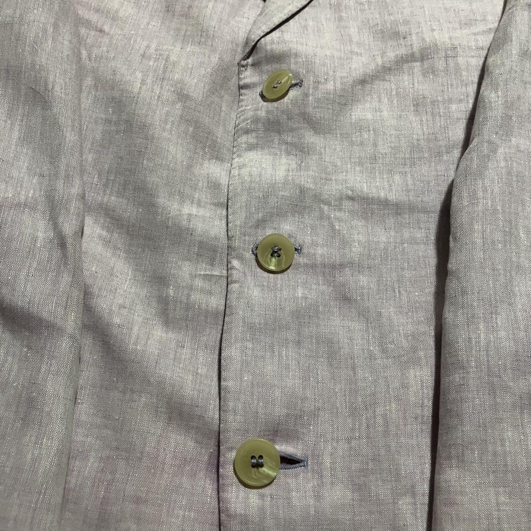 Ermenegildo Zegna 薄紫 ジャケット 3B麻100%春夏涼感