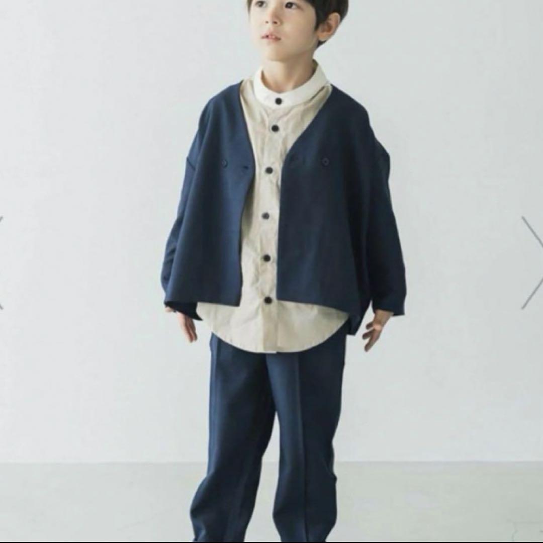 【美品】リジェール　ノーカラージャケットセットアップ