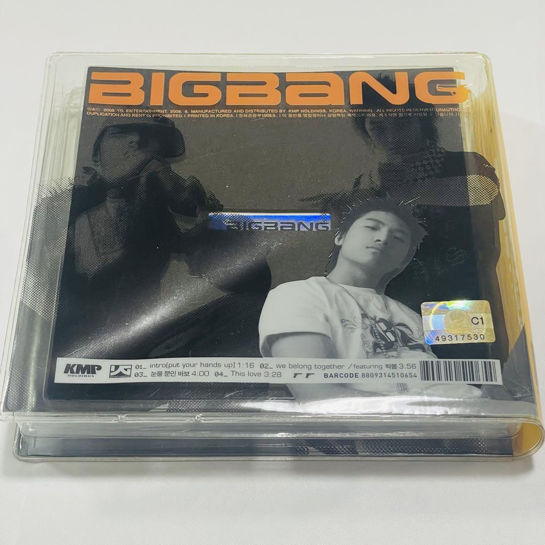 BIGBANG CD 4枚 デビュー 韓国版 빅뱅 k-pop