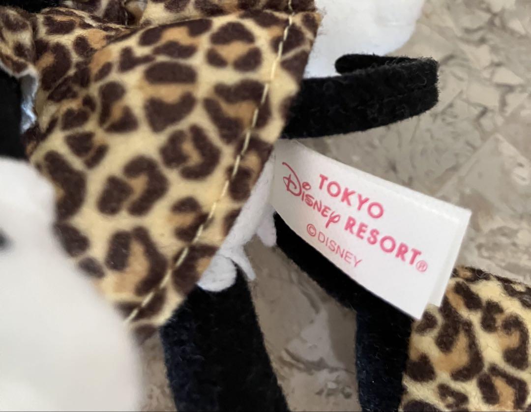 ディズニー　ミニーマウス ヒョウ柄　ぬいぐるみ