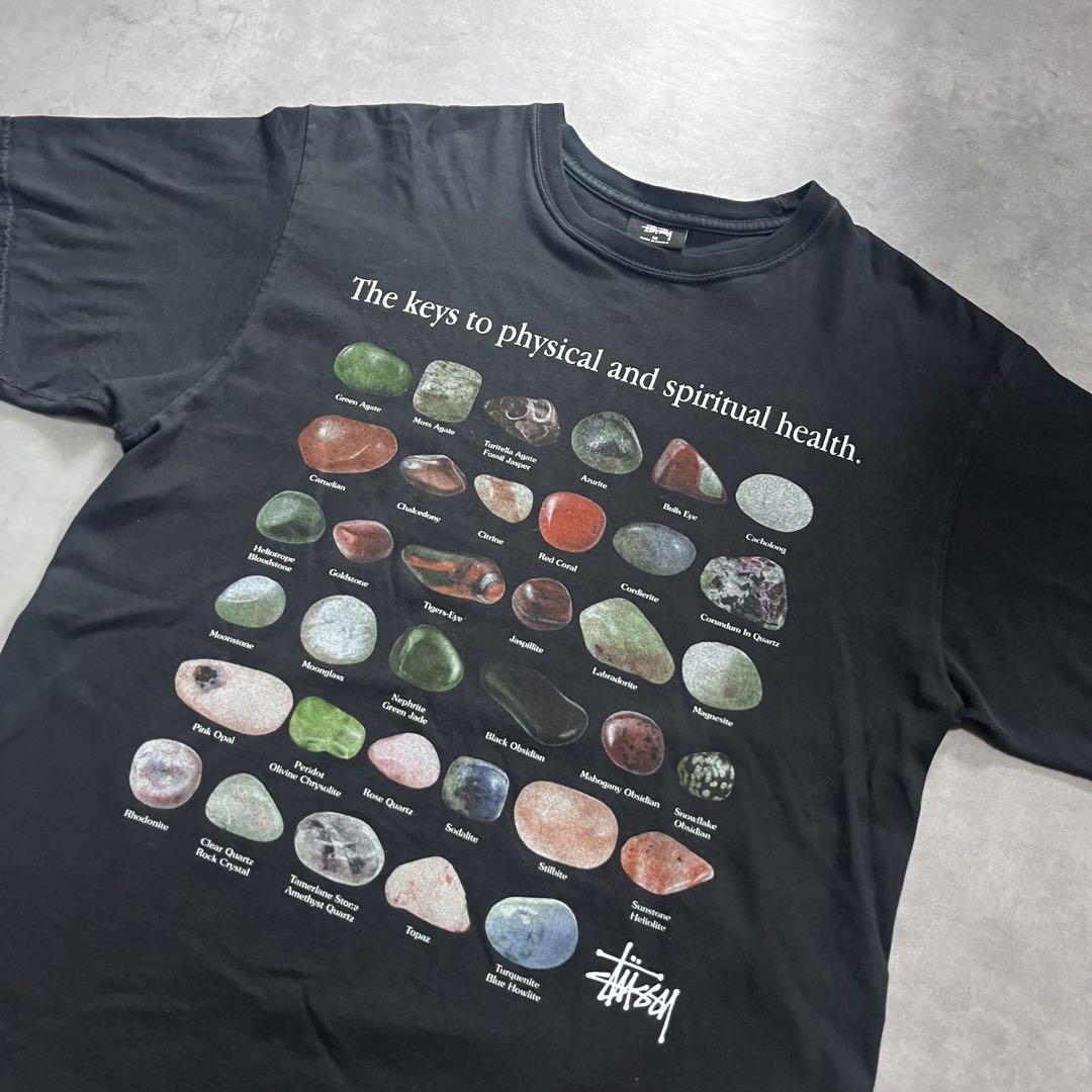 stussy Stones Pigment Dyed tシャツ 宝石