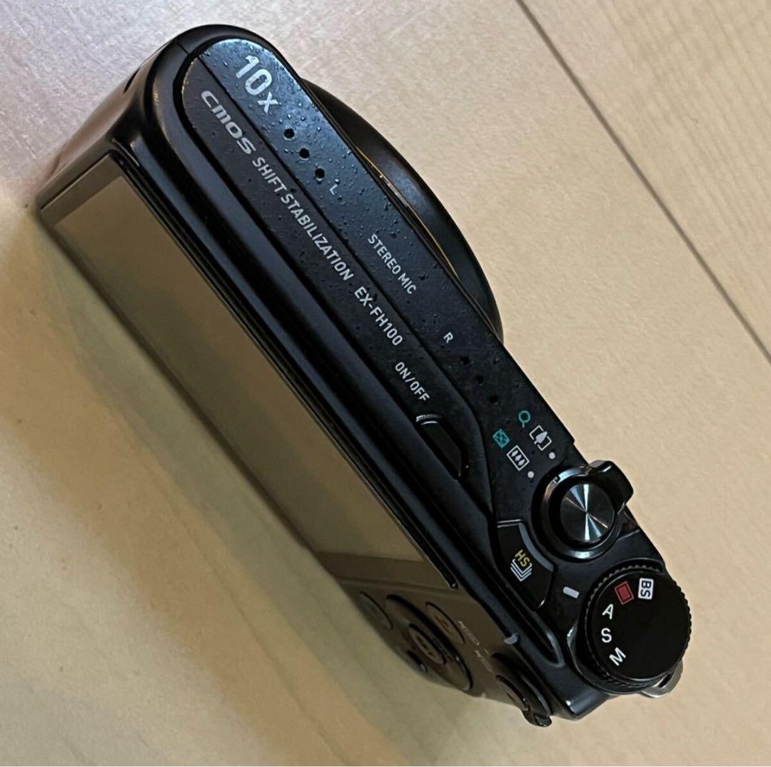 カシオ CASIO HIGH SPEED EXILIM EX-FH100BK