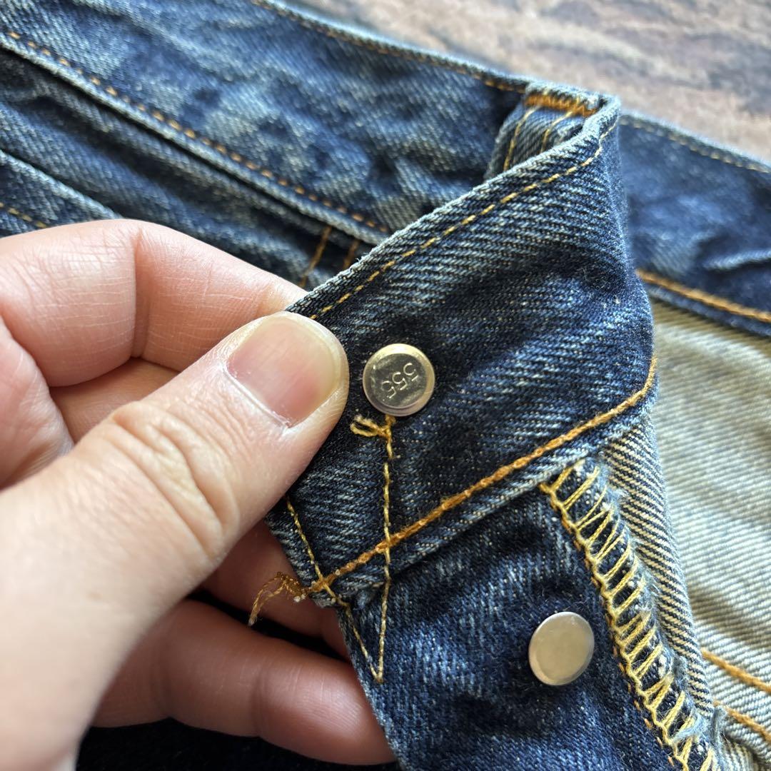 LEVI’S / 501XX 555 USA selvedge denim