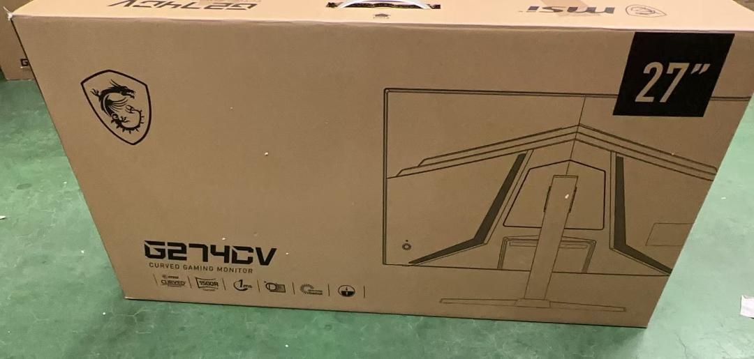 ★MSI 湾曲パネルゲーミングモニター G274CV　75Hz