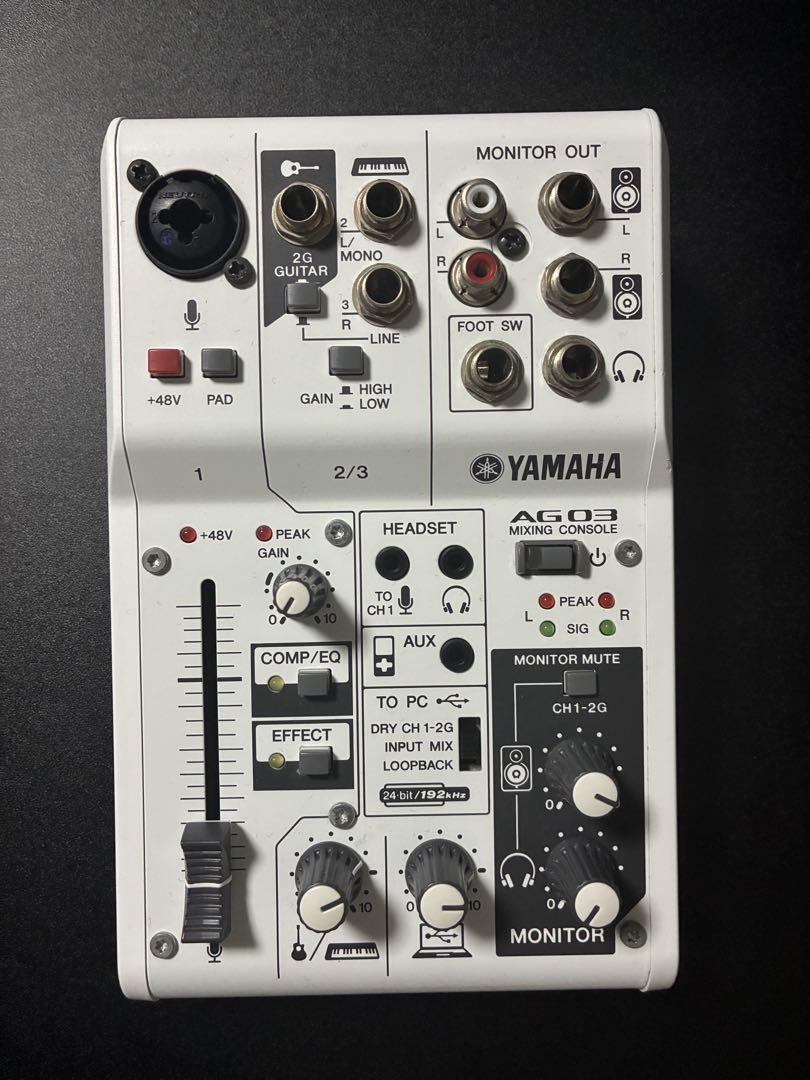 配信機器・PA機器・レコーディング機器 YAMAHA AG03