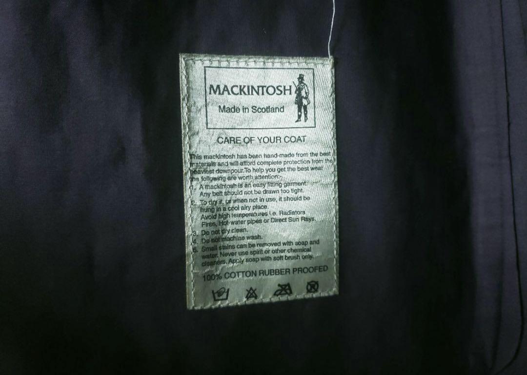 MACKINTOSH Balmacaan Coat・ Rubberized