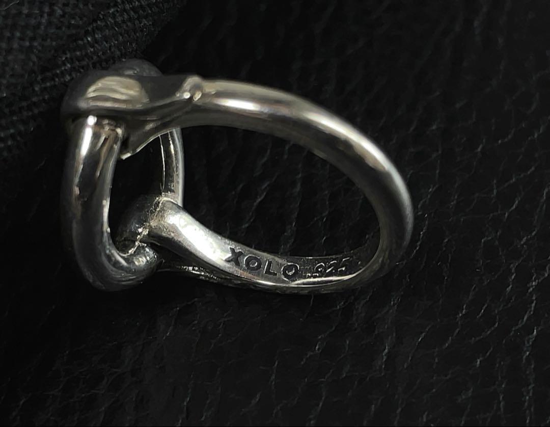 極美品 XOLO JEWELRY Circle シルバー 925 リング 9号