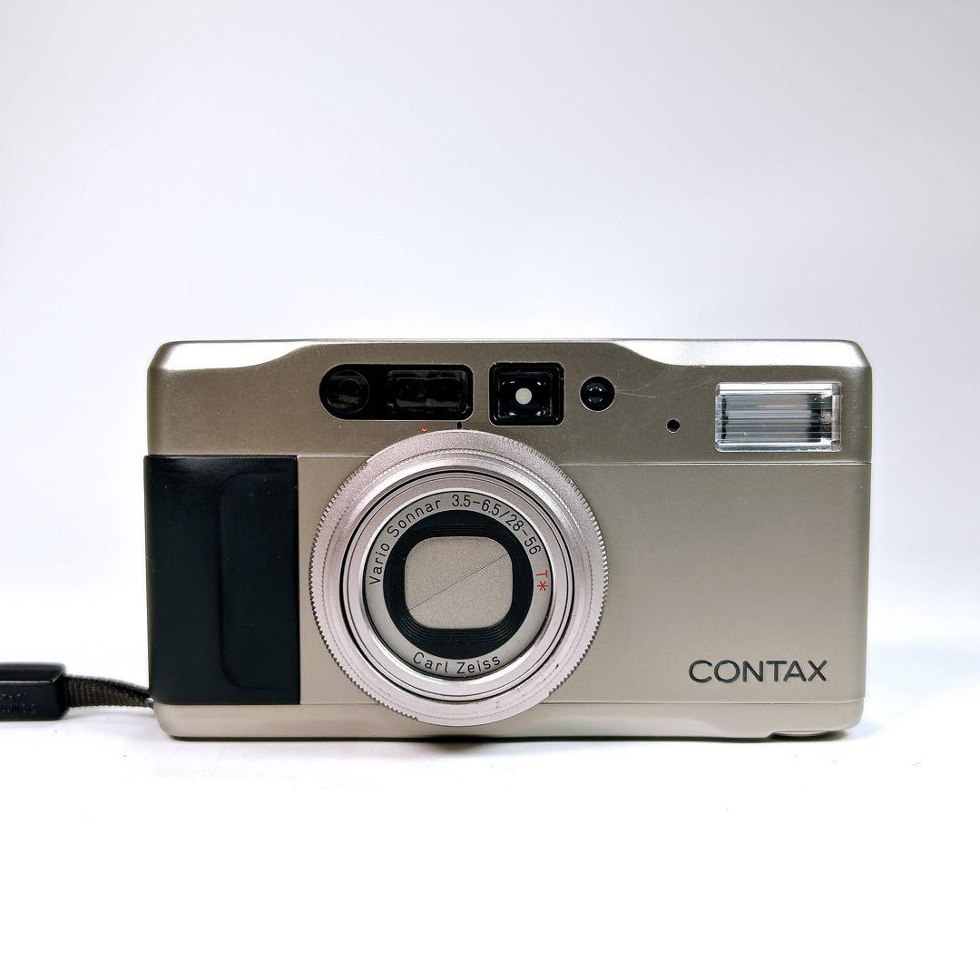 【美品】 CONTAX コンタックス TVS II フィルムカメラ