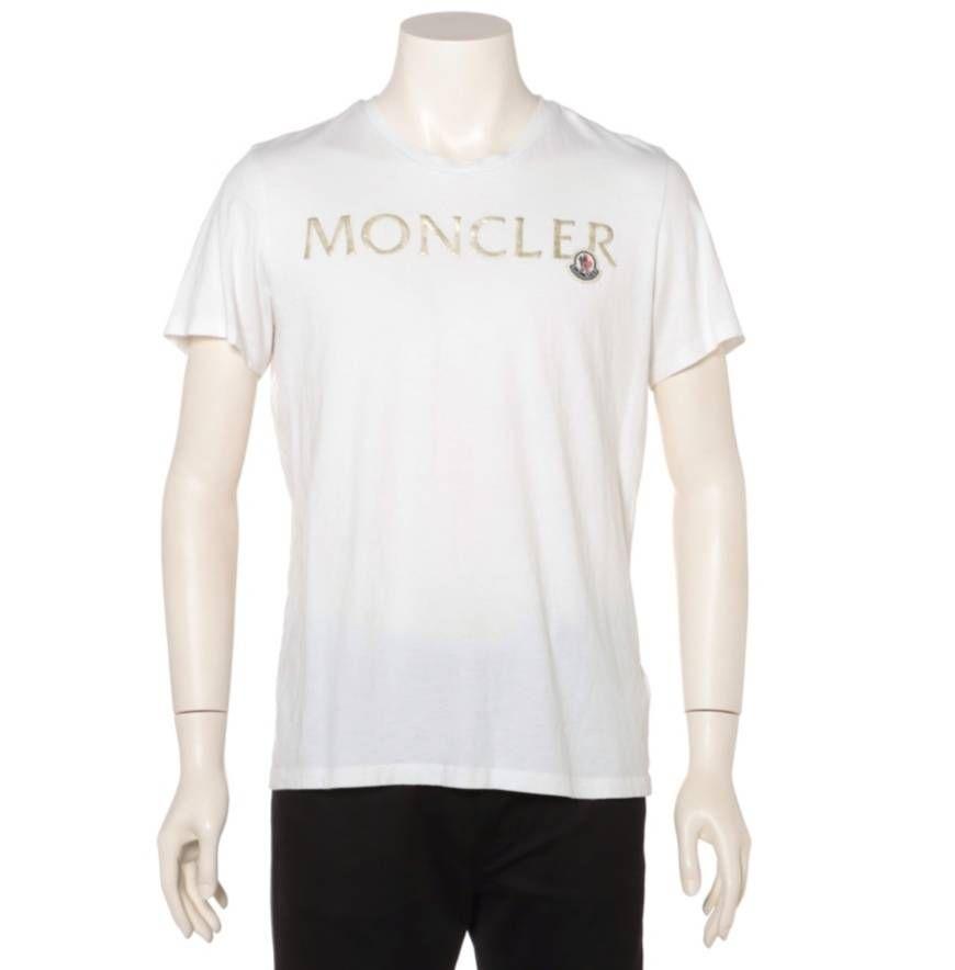 今日の超目玉】 コットン 20年 MONCLER モンクレール Tシャツ ホワイト