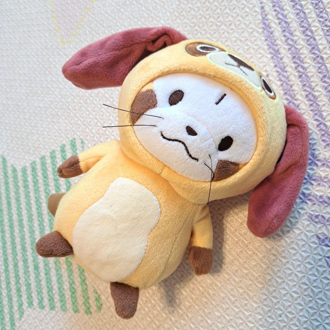 プチラスカル 抱きぐるみ　 きょとん　 ぬいぐるみ　ラスカル　世界名作劇場 プチラスカル ぬいぐるみ型グッズ発売｜ニュース＆イベント