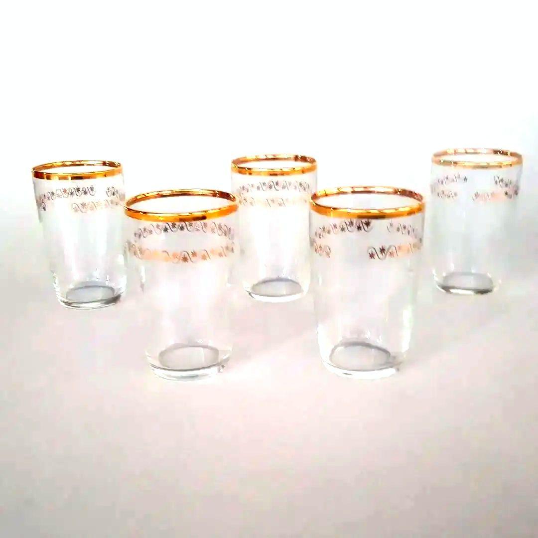 金縁レトログラス 5客