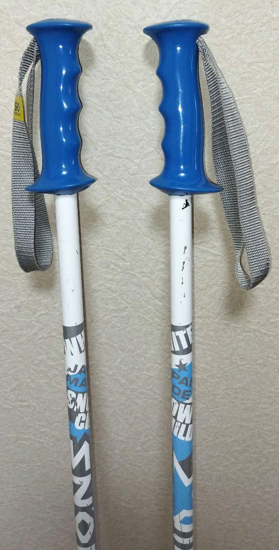 カザマ KAZAMA ジュニア キッズ スキー+ビンディング+ストックセット