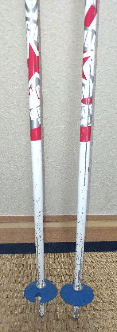 カザマ KAZAMA ジュニア キッズ スキー+ビンディング+ストックセット