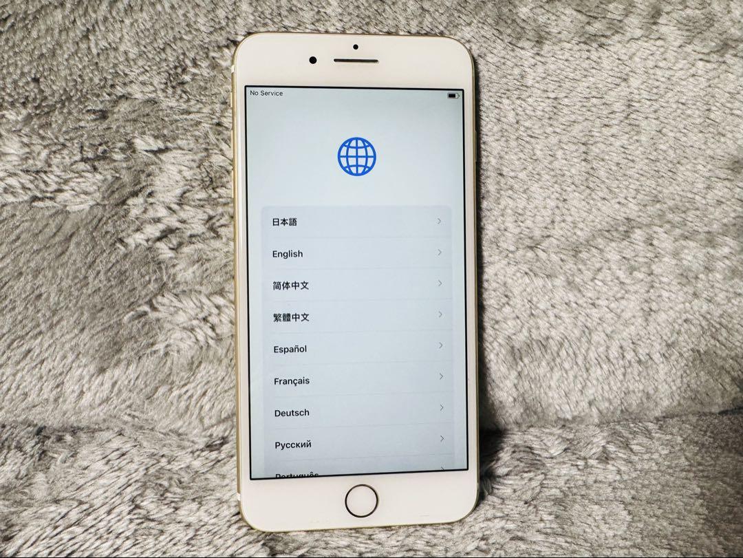 iPhone 7 Plus ゴールド 本体　SIMロック有り