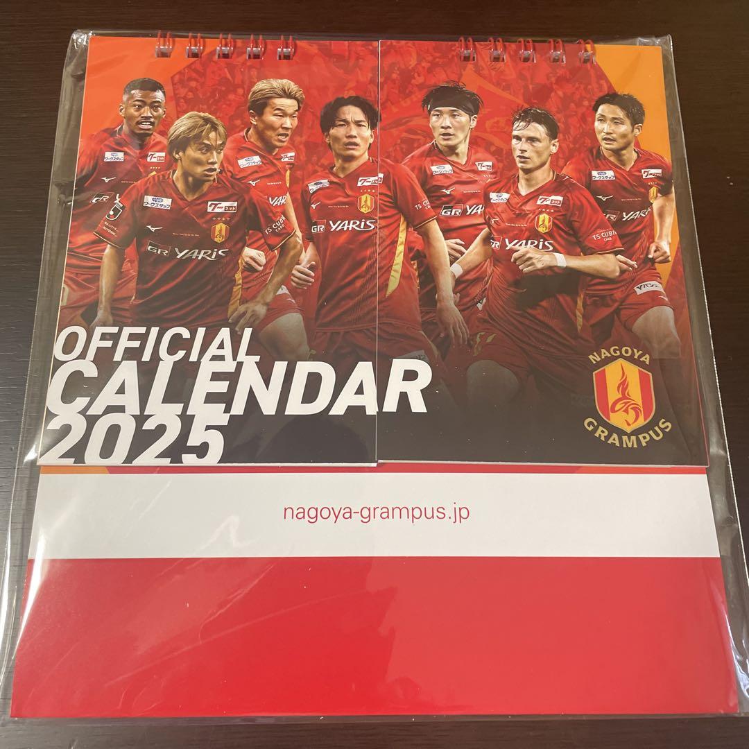 名古屋グランパス 2025年 卓上カレンダー