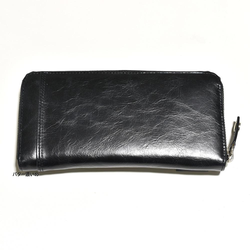 ポリス 牛革レザー ラウンドファスナー BK 新品 0Rt9W-m35724046833 POLICE メンズ 長財布 得価好評