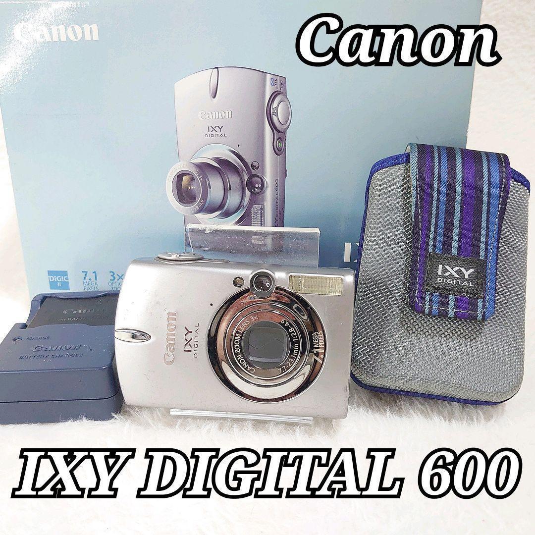 【稼働品】Canon IXY DIGITAL 600 PC1114 シルバー