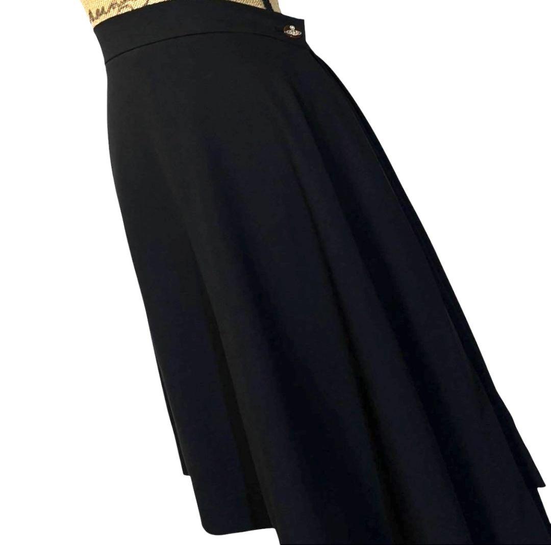 【高級】【3】Vivienne Westwood 変形 ロングスカート オーブ