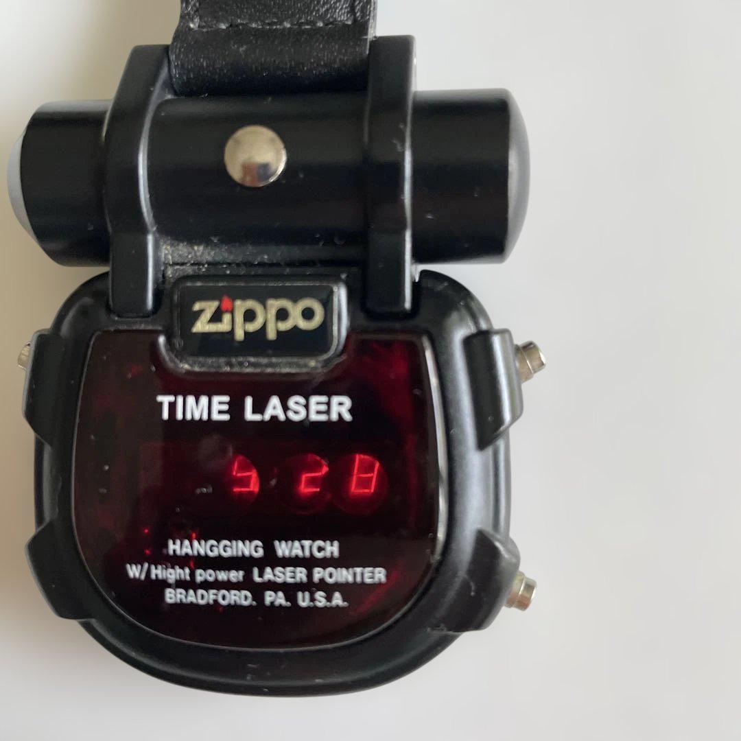 【USED】zippo 1996年clock、1997年デジタル懐中時計ポインタ