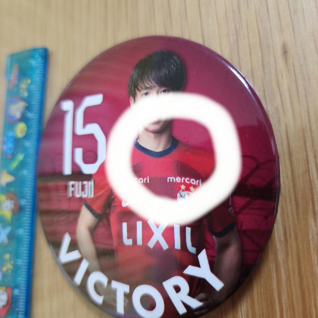 鹿島アントラーズ　レオセアラvictory グリッター　チェンジング　缶バッジ 鹿島アントラーズ レオセアラvictory グリッター チェンジング