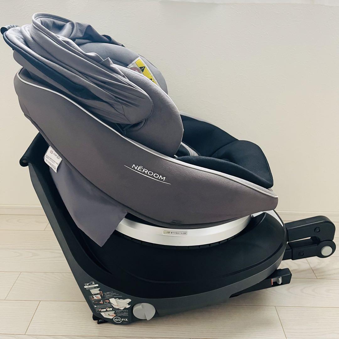 【☆極美品☆】コンビ　チャイルドシート　ネルームisofix lite 回転式 チャイルドシート「ネルーム エッグショック」2014年1月上旬新