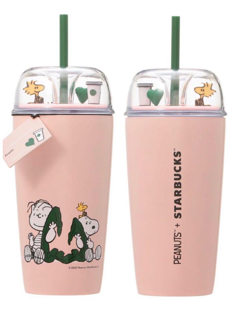 スタバ スヌーピー ピンク タンブラー