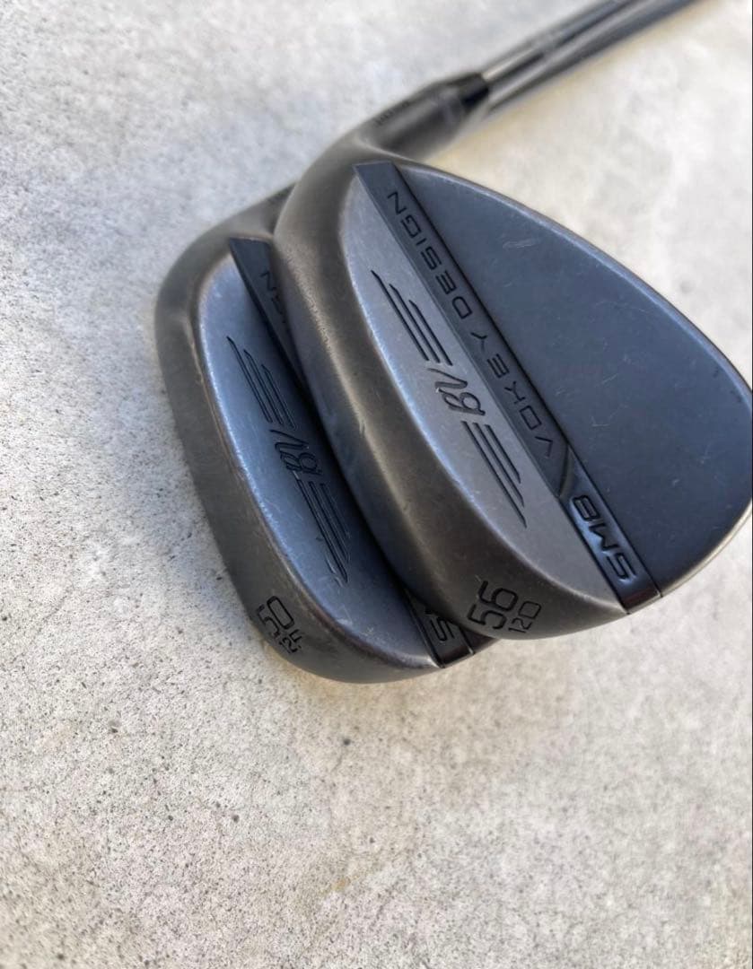 SM8 2本セット 50° 56° ジェットブラック