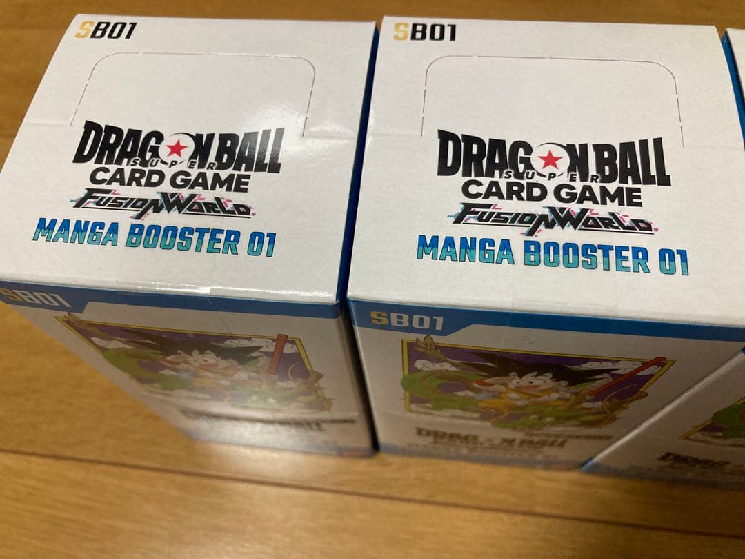 ドラゴンボール MANGA BOOSTER 01 テープ付き 5BOX ドラゴンボール MANGA BOOSTER 01 テープ付き 5BOX