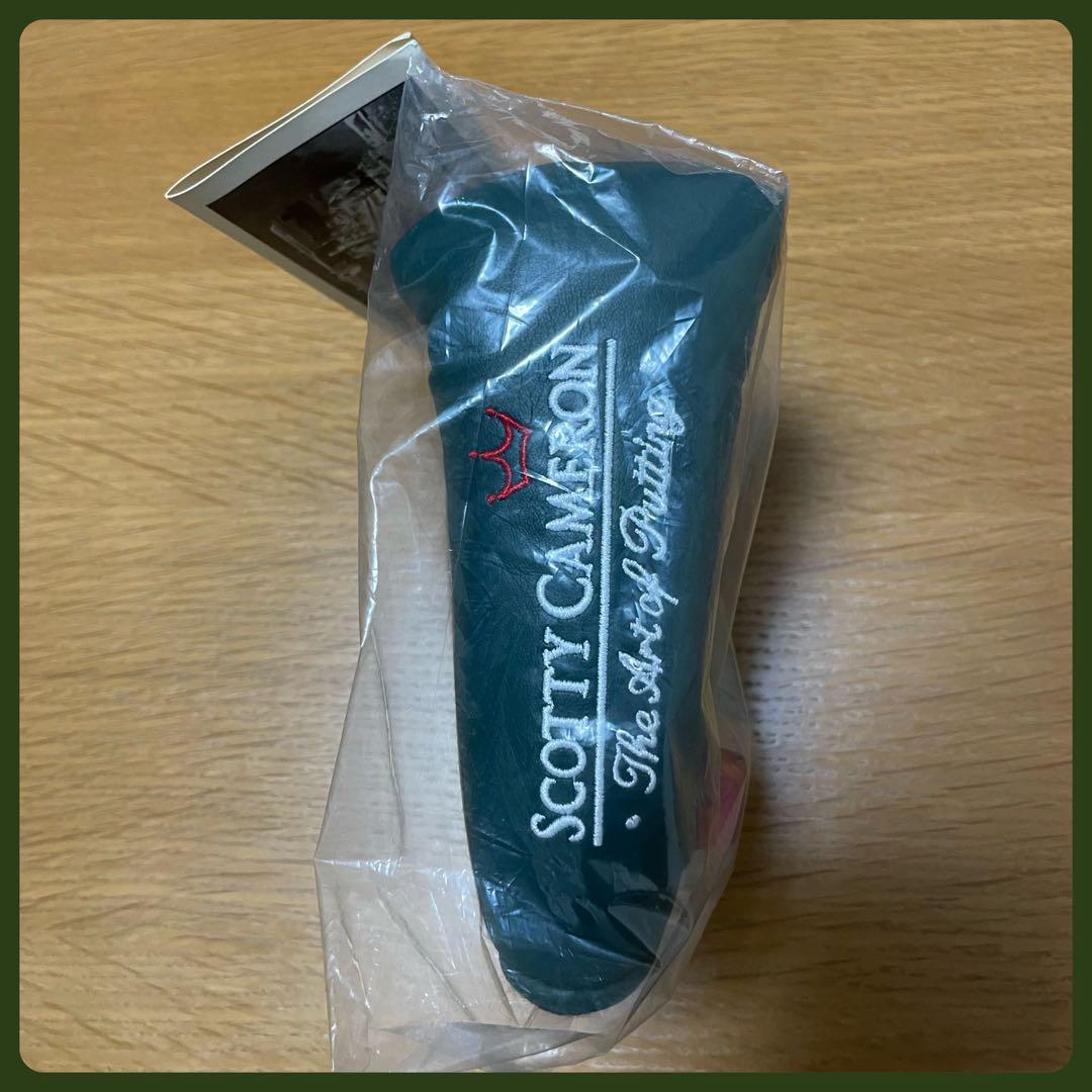 Scotty Cameron - 超希少未使用限定品 2002年 アートオブパッティング パターカバー Dグリーン 超希少未使用限定品 2002年 アートオブパッティング パター