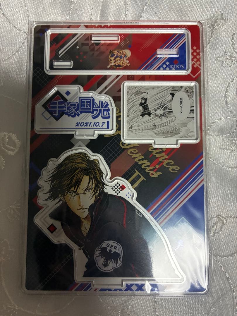 テニプリ 手塚国光 バースデーアクリルスタンド アクスタ 缶バッジ 2021年