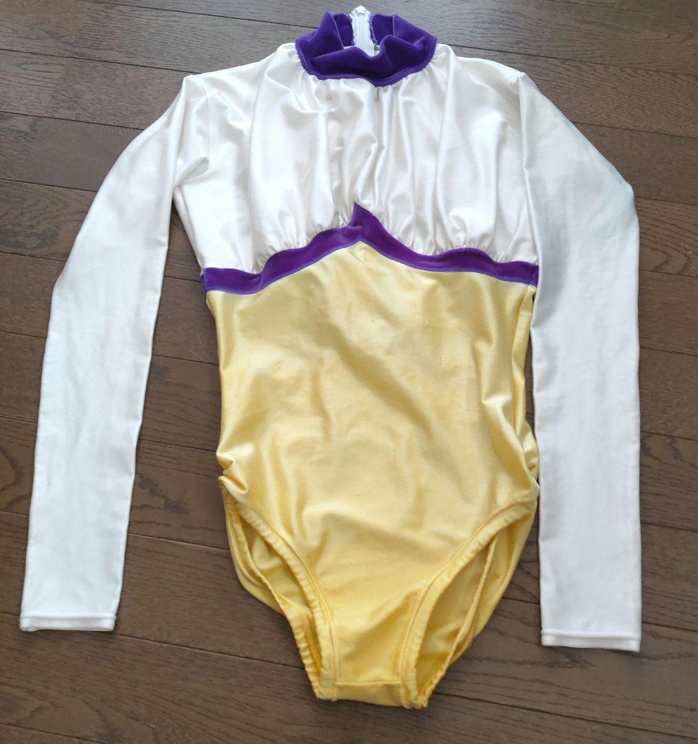 レオタード 新体操部発表会 長袖昭和レトロ