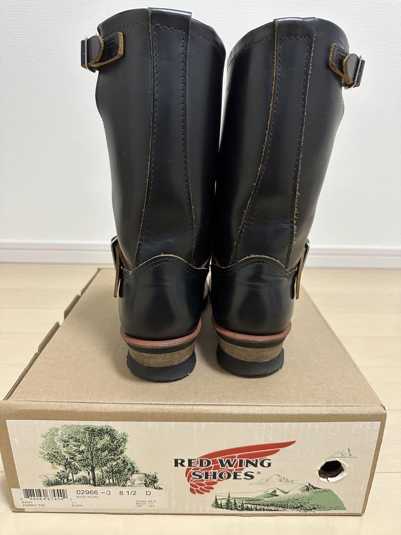 箱付 レッドウィング 2966エンジニア 26.5センチ REDWING 先芯無
