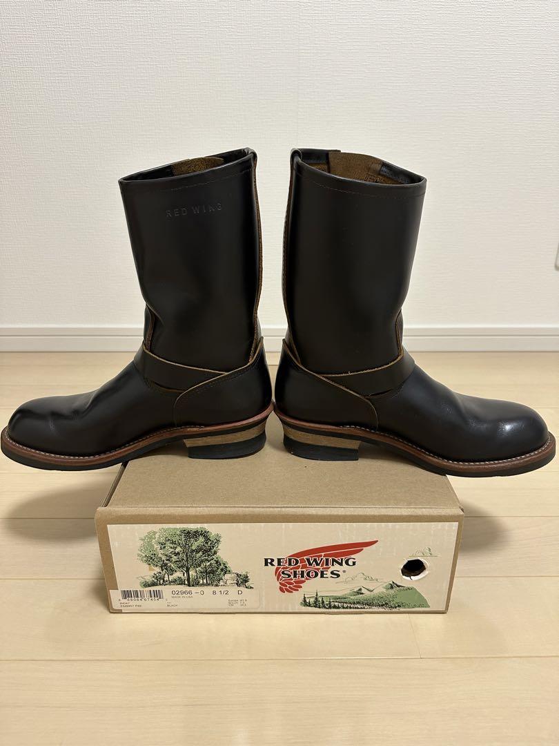 箱付 レッドウィング 2966エンジニア 26.5センチ REDWING 先芯無