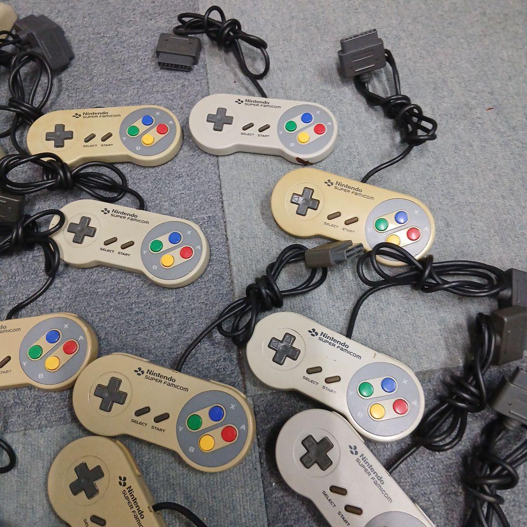 スーパーファミコン　コントローラー　ジャンク　24個