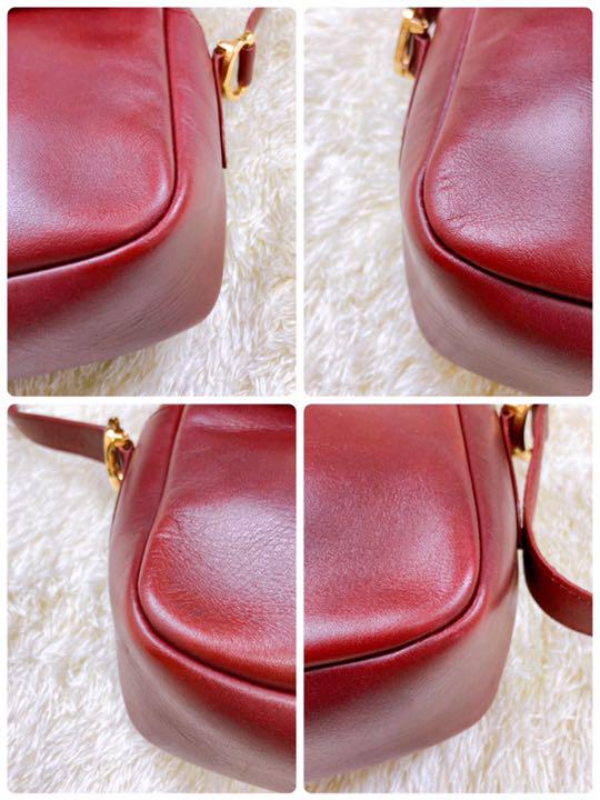 人気お得 Cartier カルティエ ショルダーバッグ マスト ボルドー レザー 収納袋 XCfyJ-m35743109580 人気正規品