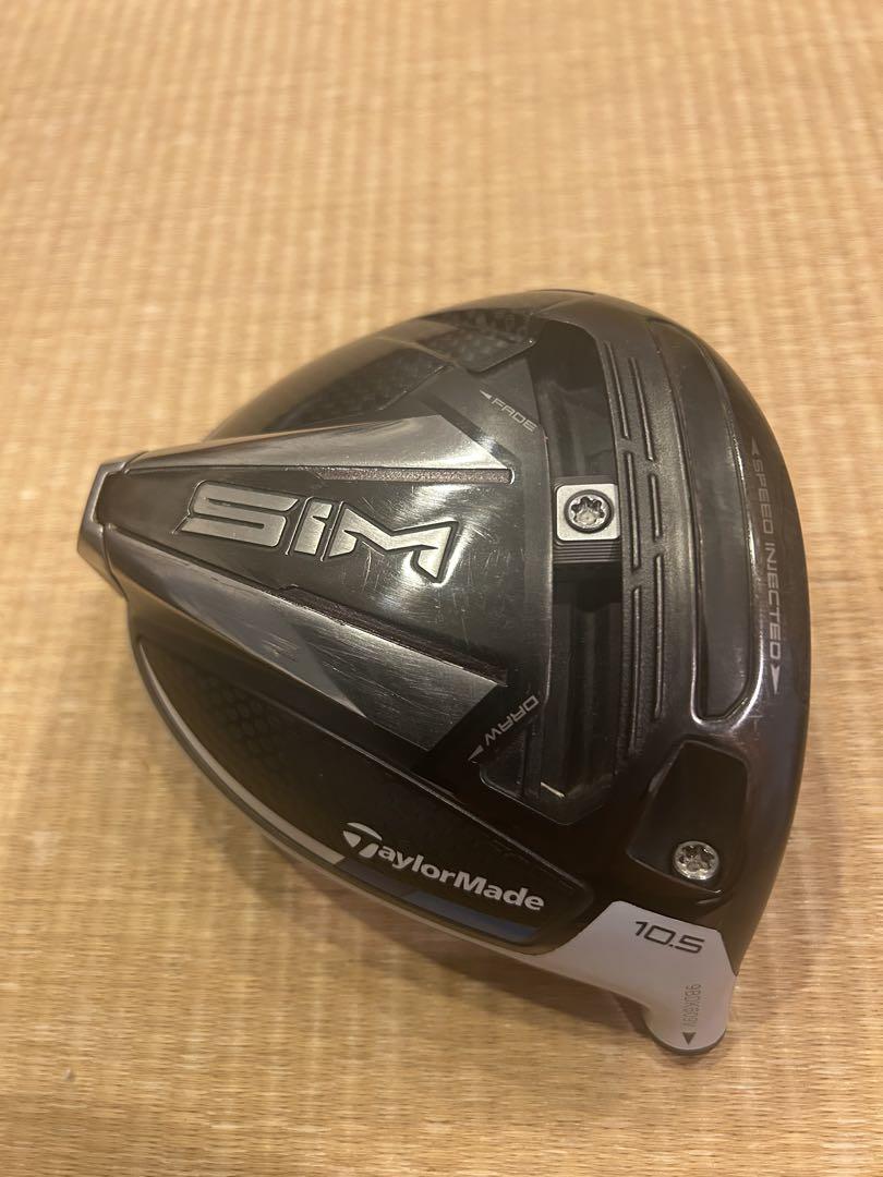 TaylorMade SIM ドライバー 10.5度 ヘッドカバー付き