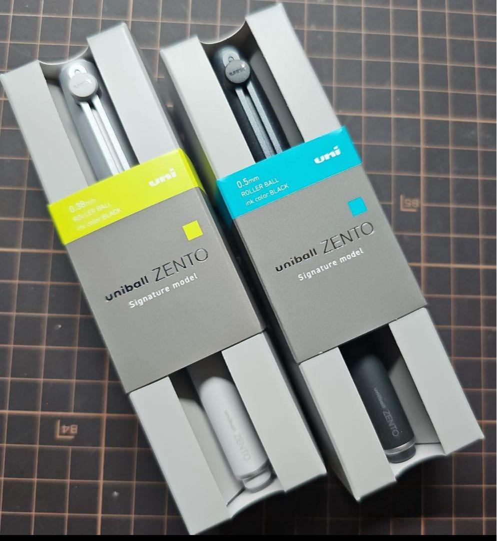 uniball ZENTO Signature model 2本セット - メルカリ