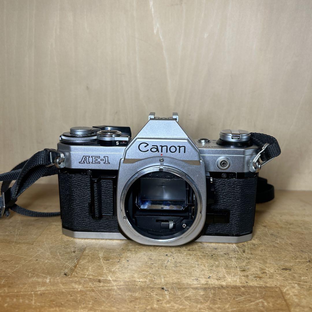 0046 Canon AE-1 ボディ シルバー 完動品 Canon AE-1 シルバーボディー 完動美品 - メルカリ