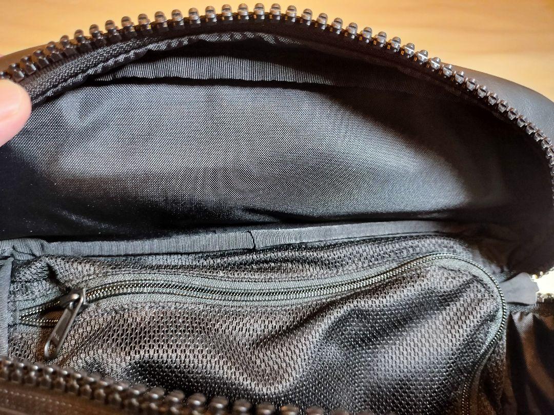 THE NORTH FACE ノースフェイス ショルダーバッグ ブラック レザー