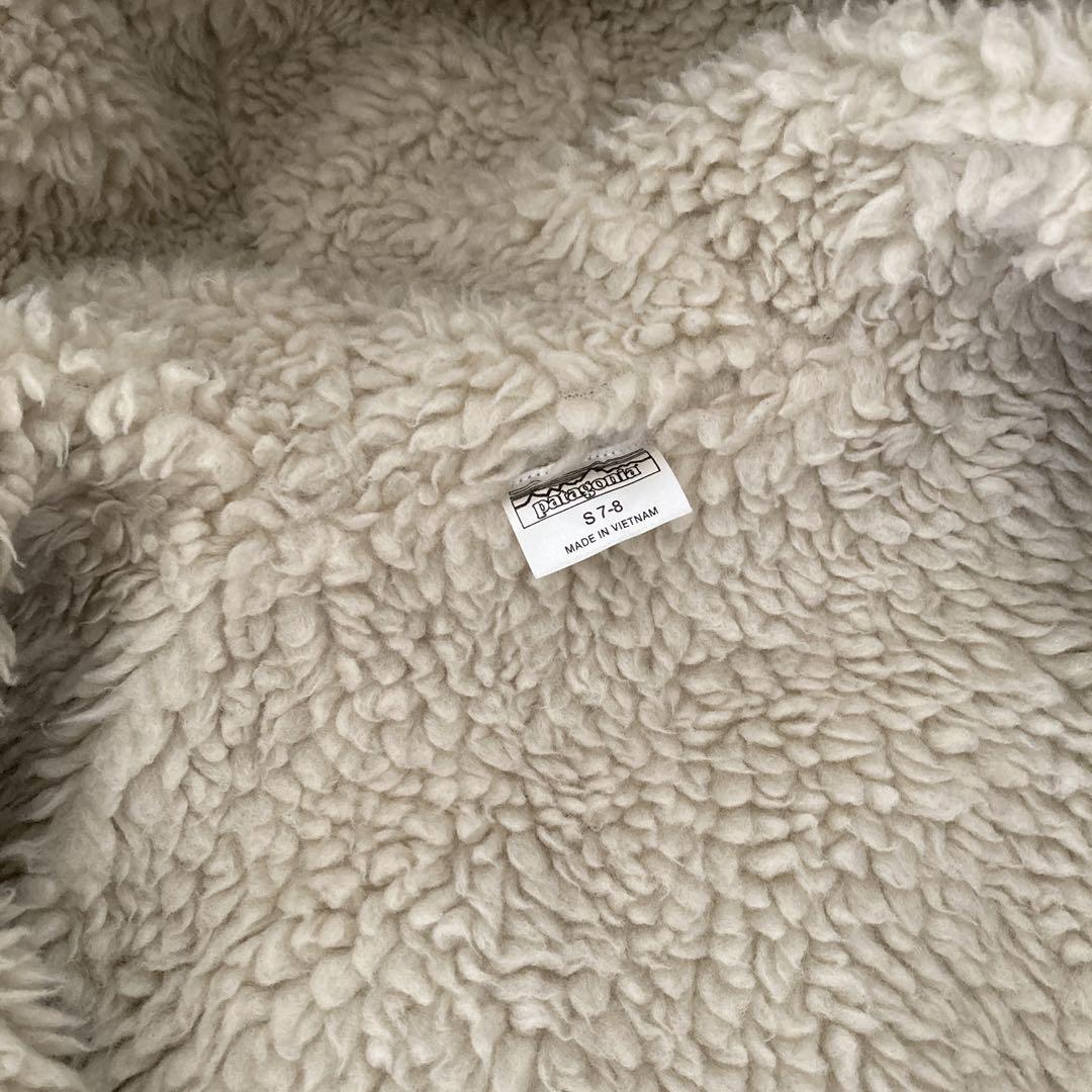 美品　patagonia インファーノジャケット S キッズ　ボーイズ　カーキ