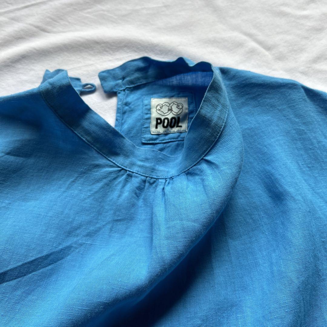 IDEE POOLいろいろの服 スタンドカラーブラウス