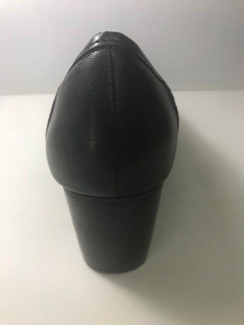 即納特価 ローファー レディースレザーシューズサイズ25 25.5 1YO9E-m35749070058 パンプス 黒 100%新品安い