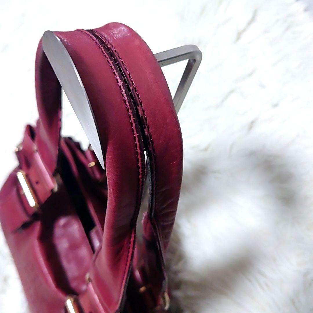 希少色 ✨️ Vivienne Westwood アコード トートバッグ レッド