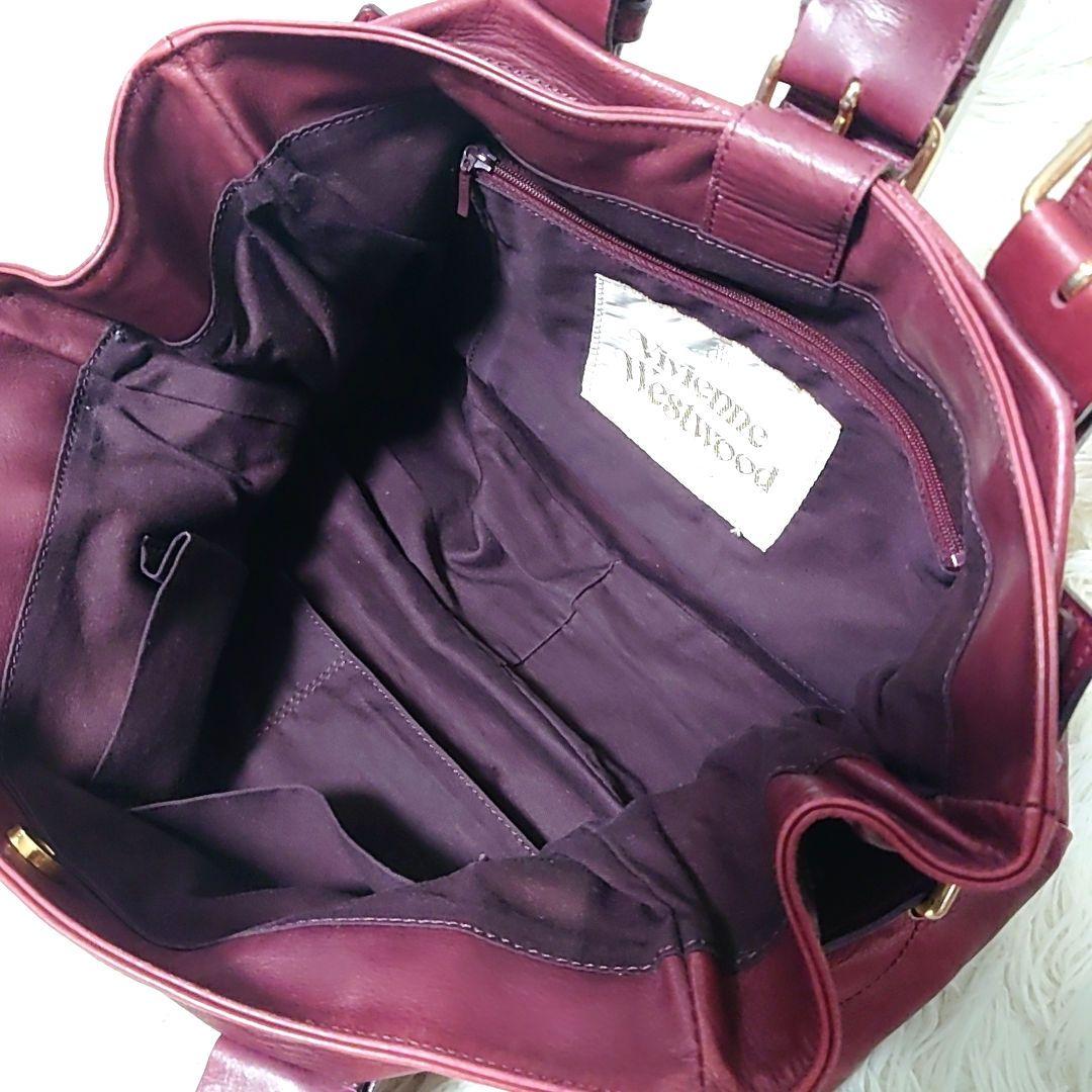希少色 ✨️ Vivienne Westwood アコード トートバッグ レッド